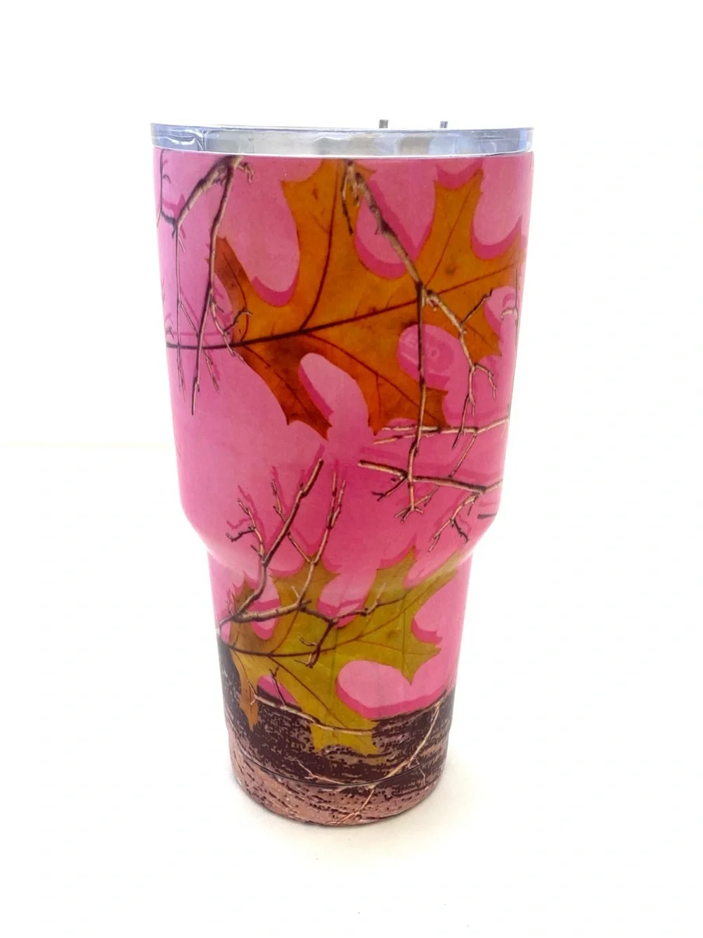 Yeti Realtree Inspired Pink Camo Design 30oz Stainless Steel Tumbler Like New